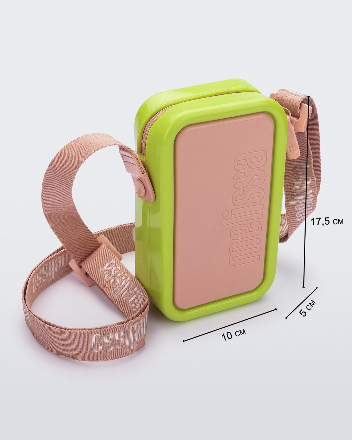 Melissa Link Bag Verde/Rosa