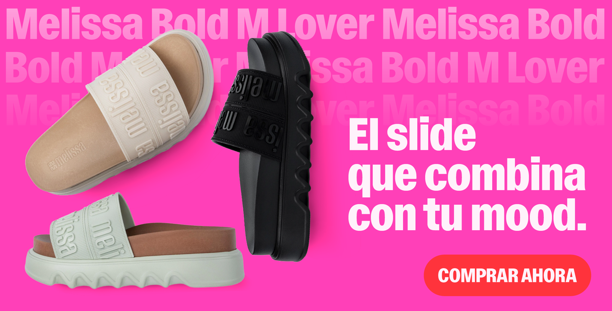 Melissa Bold M Lover - el slide que combina con tu mood