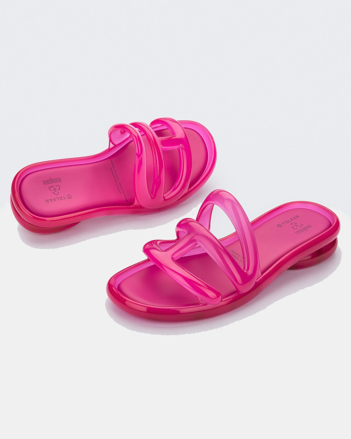 Melissa Jelly Slide Telfar Rosa