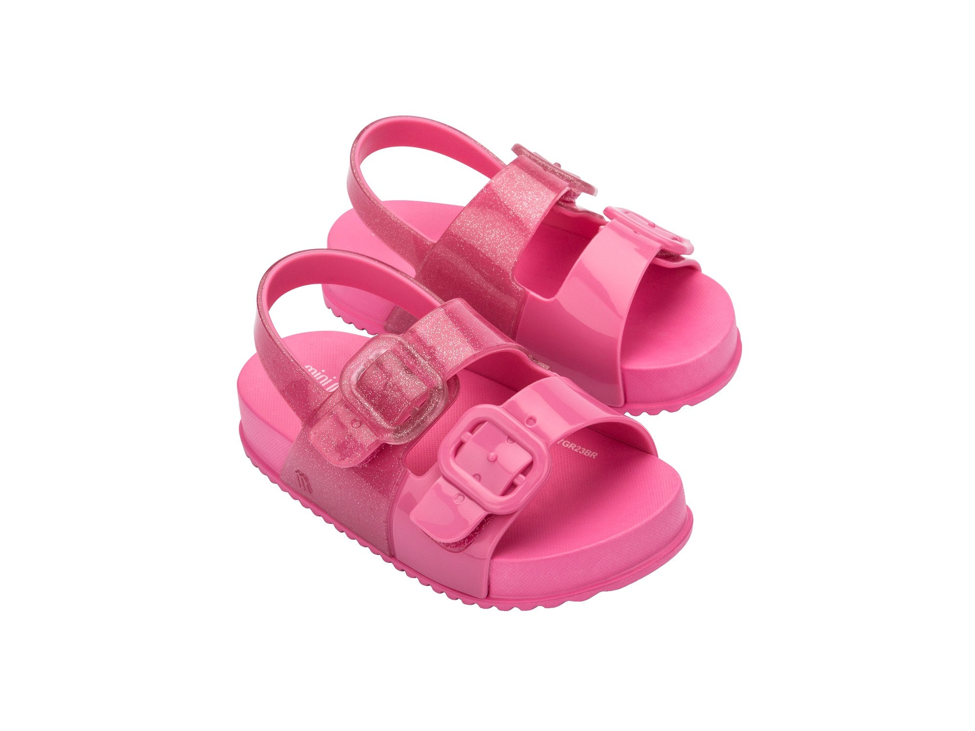 Mini Melissa Cozy Sandal Bebé Rosa Glitter