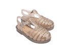 Mini Melissa Possession Shiny Beige Plata