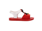 Mini Melissa + Mickey e Minnie Bebé Rojo/Blanco