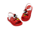 Mini Melissa + Mickey e Minnie Bebé Rojo/Blanco